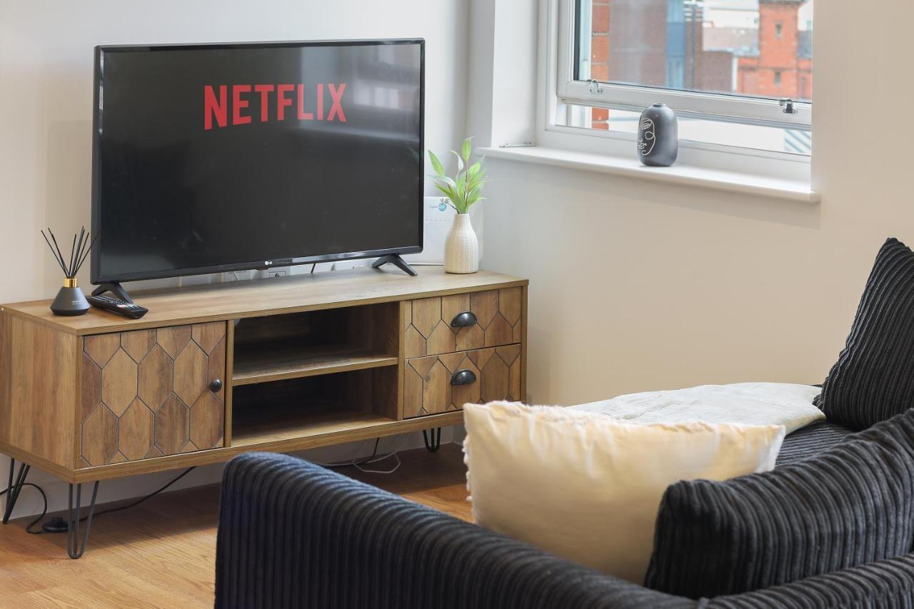 Modern 2-Bed Apartment, Free Parking, City Centre, Netflix & Pet Friendly - Hosted By Stay Host Save Sheffield Eksteriør bilde