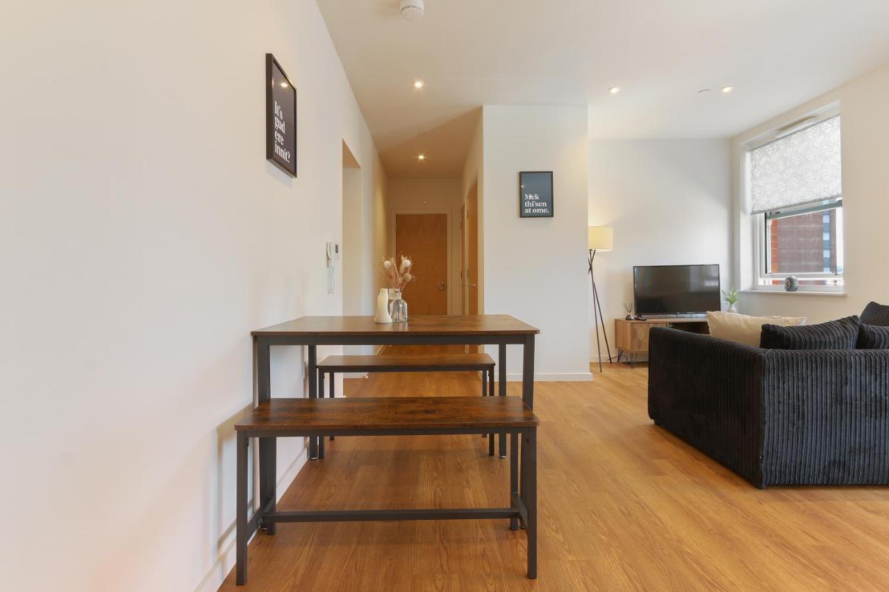 Modern 2-Bed Apartment, Free Parking, City Centre, Netflix & Pet Friendly - Hosted By Stay Host Save Sheffield Eksteriør bilde